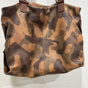 Extra Large Gianni Notaro Camouflage leather Bag
